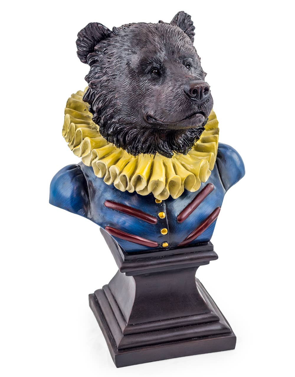 Extra Large Gentry Bear Bust on Square Base