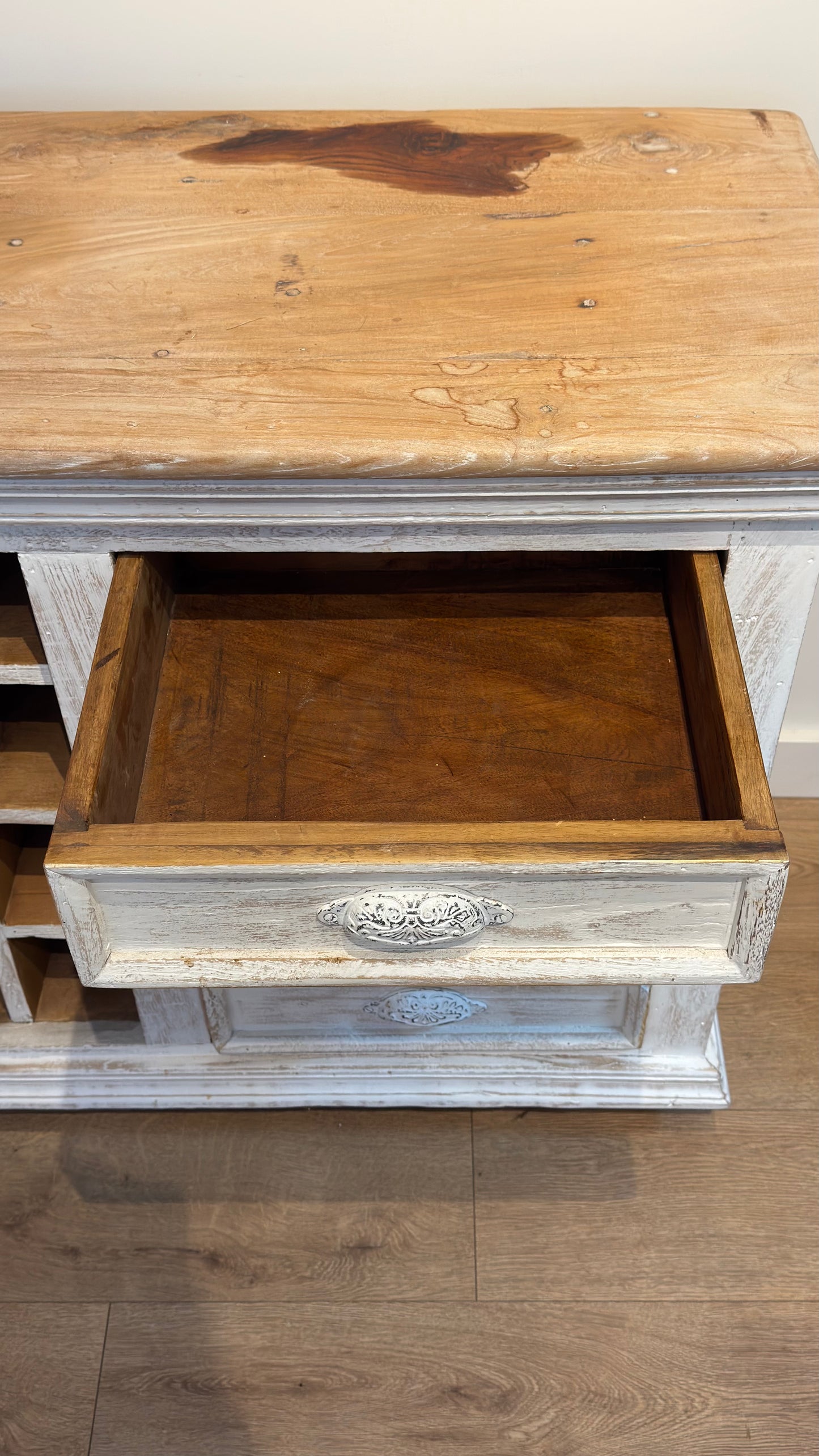 English Country Style Sideboard - Rustic Style