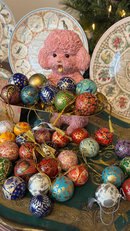 Hand Painted Christmas Baubles