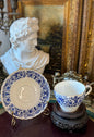 Coalport "Grosvenor" Blue & White Cup – Circa 1900