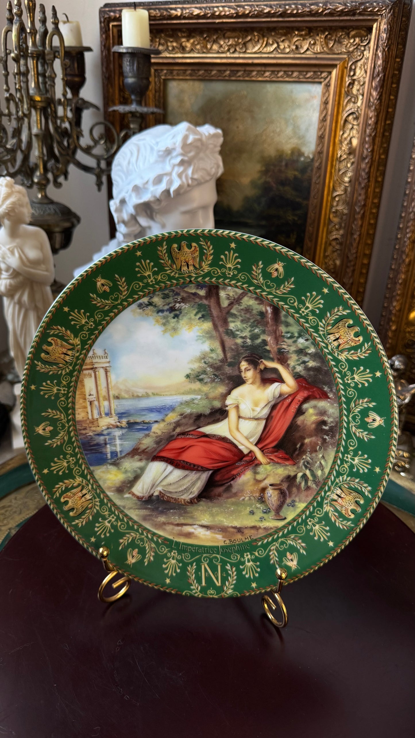 Henri d’Arceau & Fils – “L’Impératrice Joséphine” Limited Edition Limoges Plate