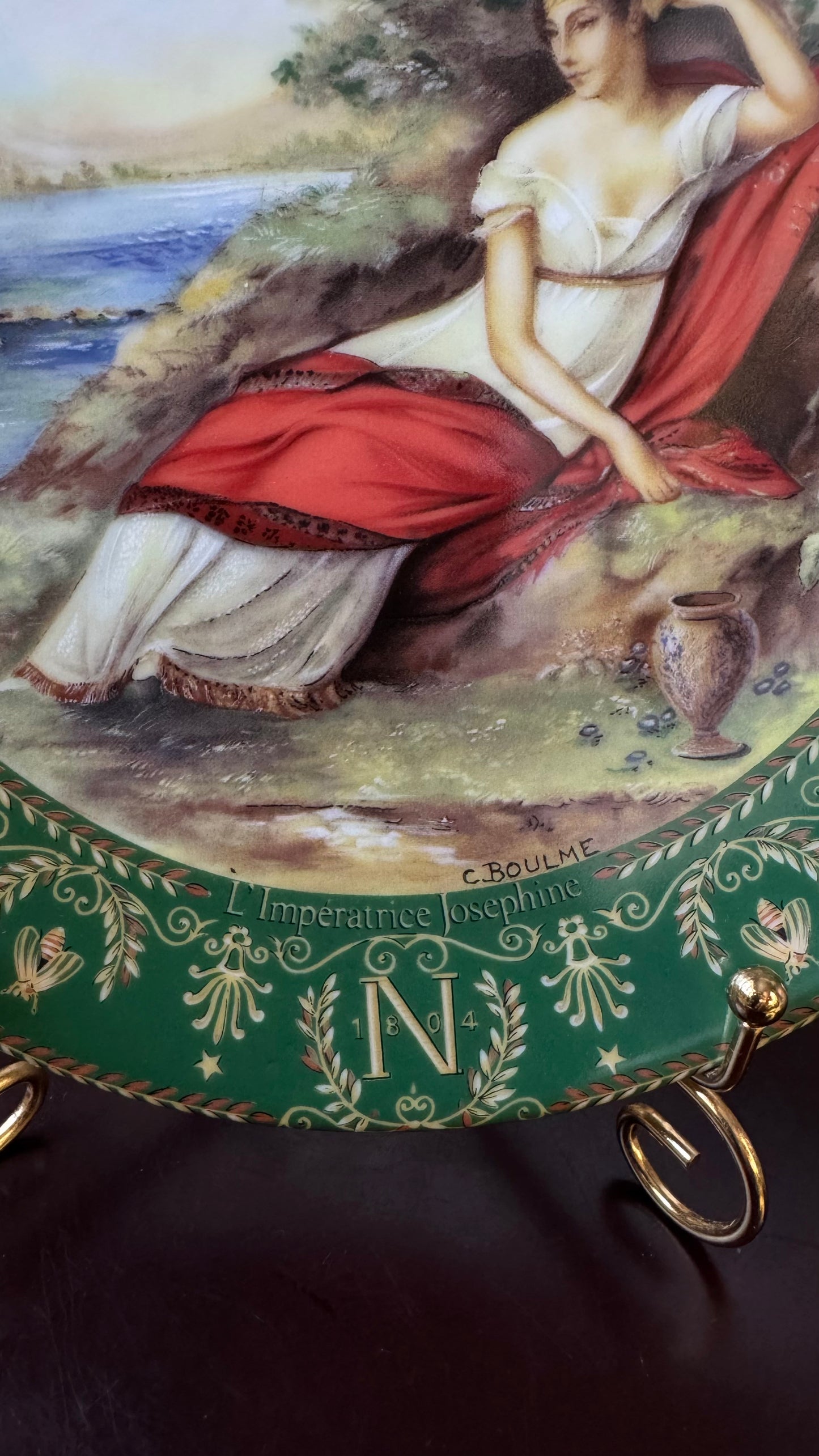 Henri d’Arceau & Fils – “L’Impératrice Joséphine” Limited Edition Limoges Plate