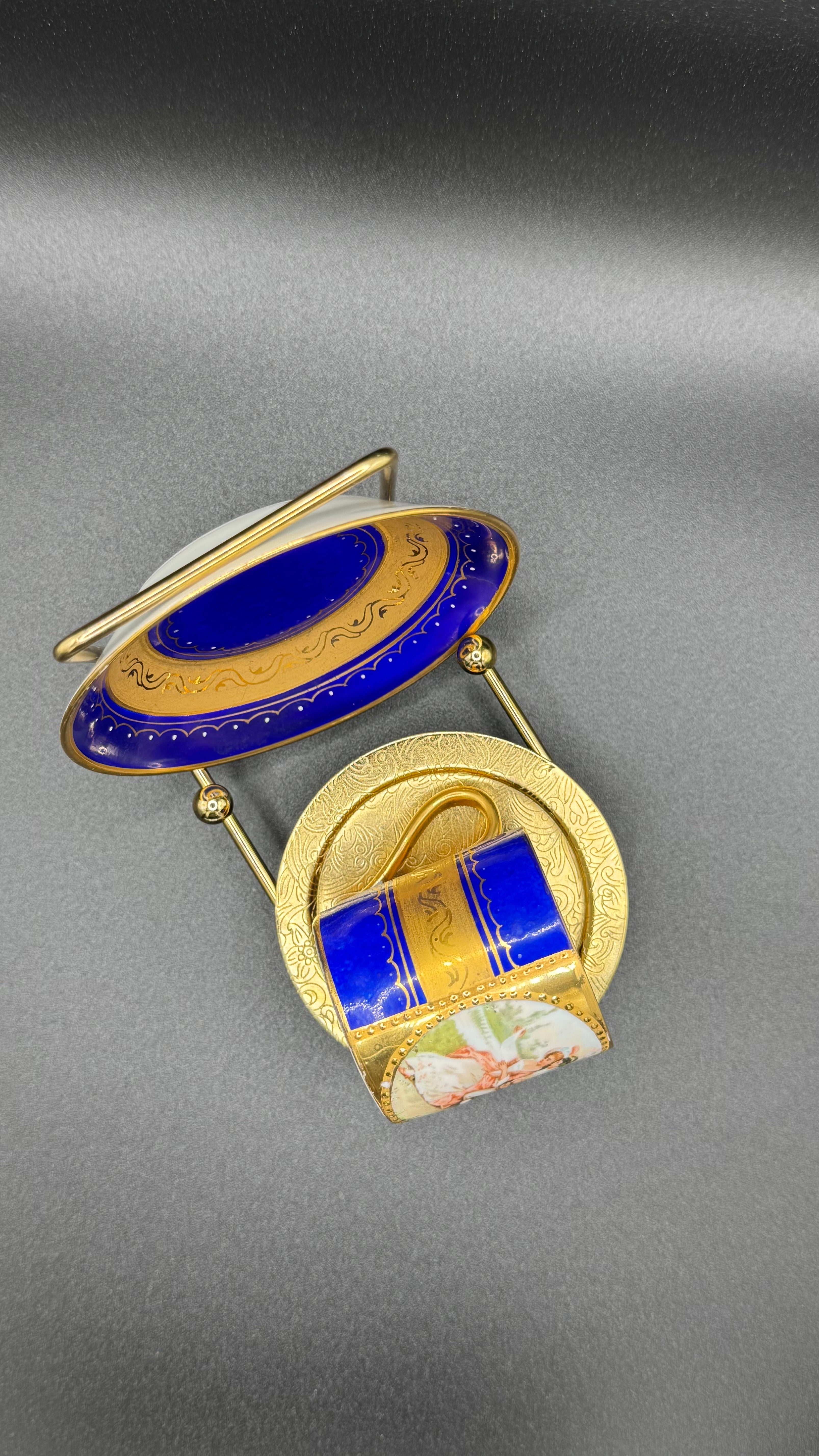 Royal Vienna Porcelain Cup & Saucer