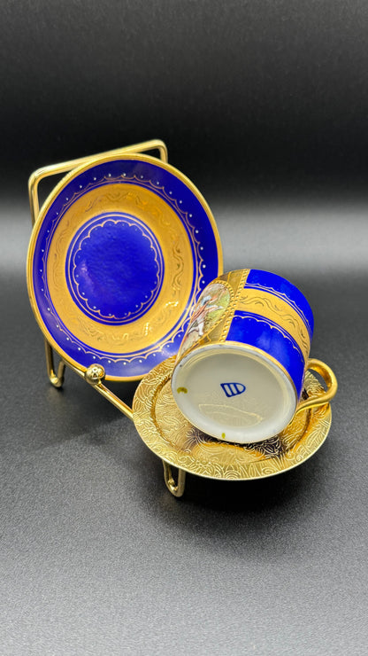 Royal Vienna Porcelain Cup & Saucer